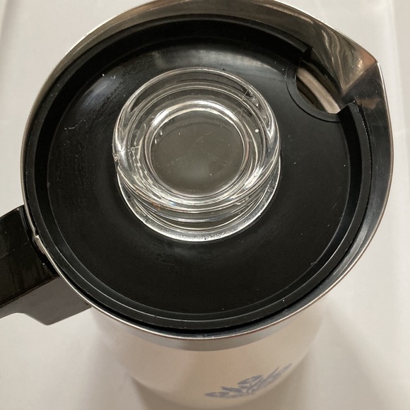 Vintage Corning Ware Coffee Pot Blue Cornflower - Picture 4 of 7